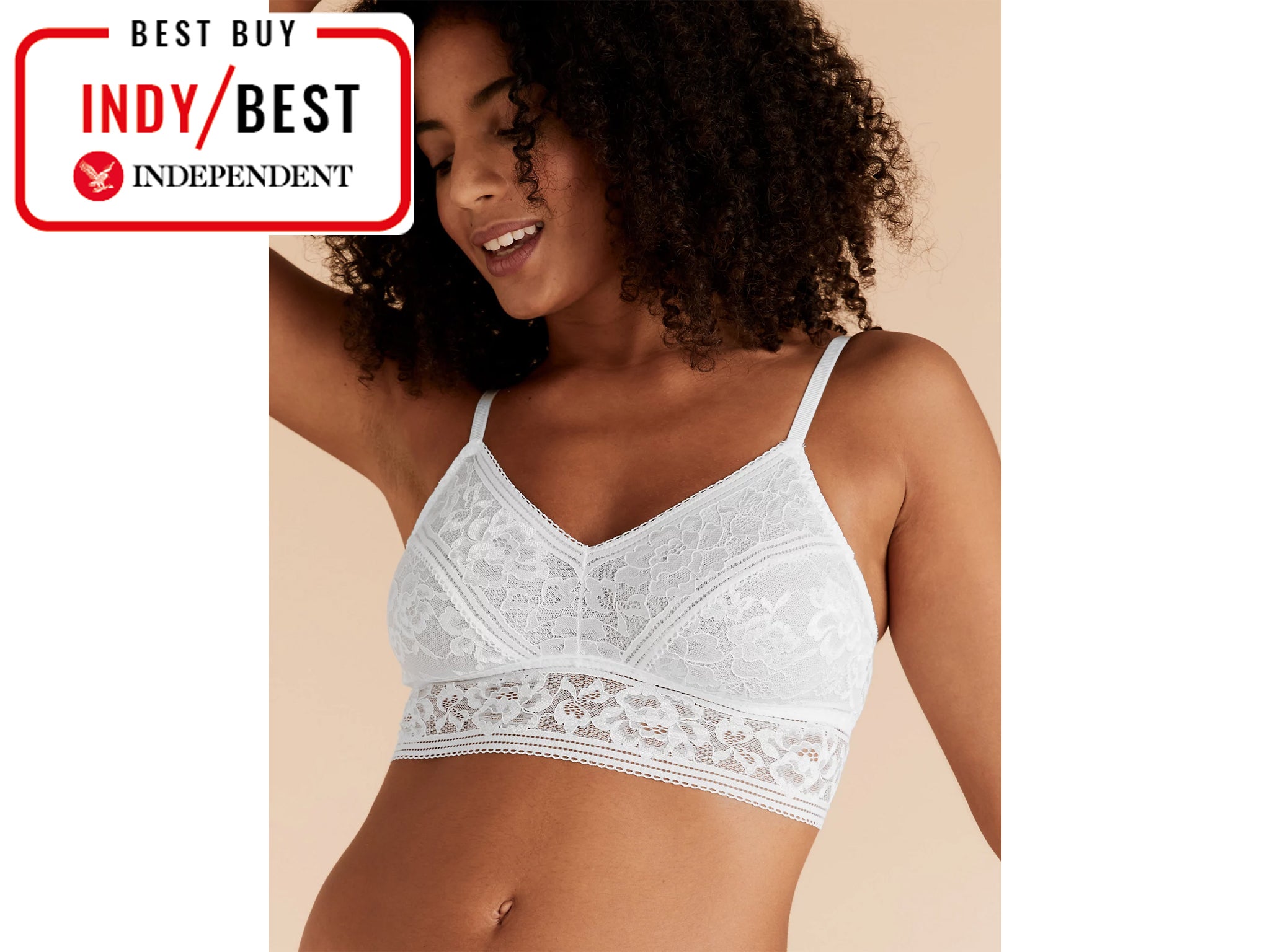 Best bralettes for all shapes Longline lace plunge and sheer styles The Independent